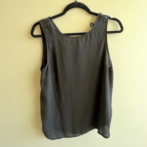 Tops - Sheer Sleeveless Blouse